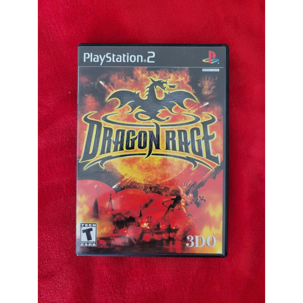 Dragon Rage (Sony PlayStation 2, 2001) 3DO PS2 Game Complete Excellent
